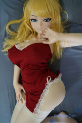 アニメ人形 DollHouse168 シリコン製ラブドール 140cm Fカップ Abby 送料無料
