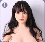 Qita Doll ラブドール TPE製ボディ 150cm Hカップ＋シリコン製ヘッド(瑶ちゃん) 頭部選択可ダッチワイフ