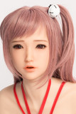 Sanhui Doll シリコン製ラブドール 158cm Dカップ #8ヘッド お口の開閉機能選択可能ダッチワイフ