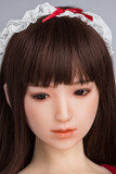 Sanhui Doll シリコン製ラブドール 158cm Dカップ #8ヘッド お口の開閉機能選択可能ダッチワイフ