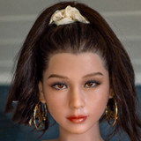 ふくよかな人形 WMDOLL 固めのTPE材質ヘッド#70 173cm Hカップ 髪の毛植毛付きダッチワイフ