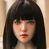 TPE製ボディ＋シリコン頭部 Qita Doll 158cm Dカップ (莉世ヘッド) 頭部選択可ダッチワイフ