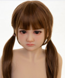 Real Girl ロリ系ラブドール 128cm 貧乳 Q1ヘッド TPE製人形ダッチワイフ