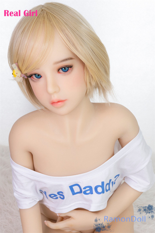 可愛いロリ Real Girl TPEラブドール 128cm 貧乳 Q3ヘッドダッチワイフ