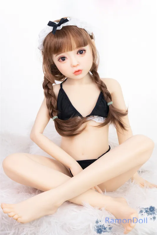キュート系ロリ Real Girl  108cm 貧乳 Q6ヘッド TPEラブドールダッチワイフ