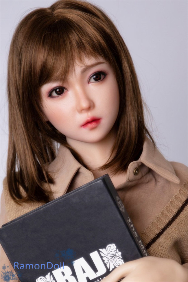 JK服ラブドール DOM DOLL シリコン頭部 + TPEボディ 148cm Cカップ D7ヘッドダッチワイフ