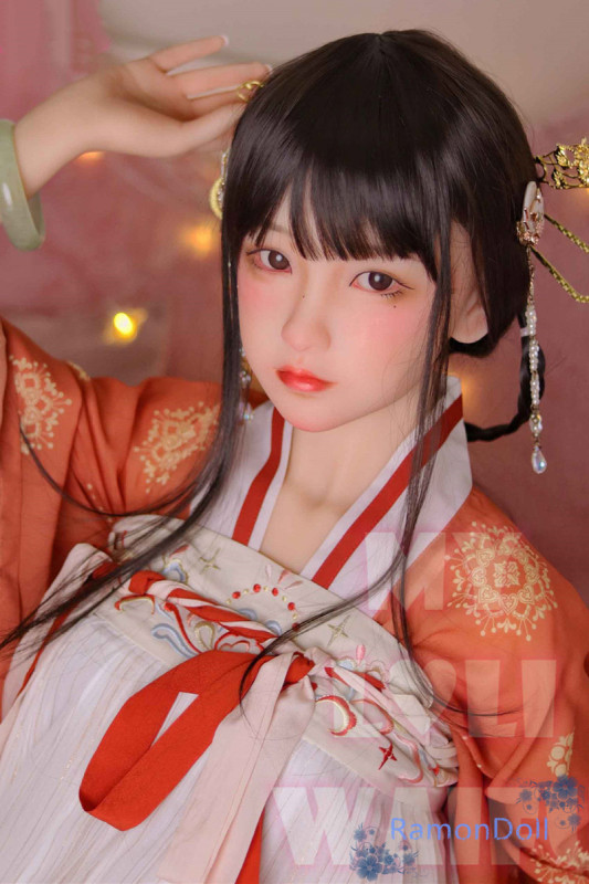 TPE頭部陽葵Haruki MyLoliWaifu 138cm(AA) 貧乳 巫女さん風の衣装着用ラブドールダッチワイフ