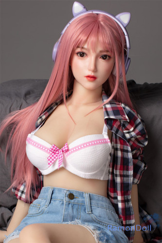 色っぽいラブドール DOM DOLL 148cm Cカップ D2ヘッド 歯有り フルシリコン人形ダッチワイフ