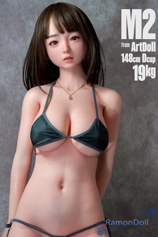 Art Doll シリコン製 ラブドール 148cm Dカップ M2ヘッド優香ちゃん  M16ボルト採用ダッチワイフ