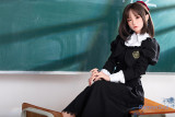 FUDOLL 150cm Bカップ #19ヘッド 等身大人形 掲載写真と同じ制服が無料で付くダッチワイフ