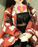 【新発売】Mini Doll ミニラブドール 40cm 巨乳 TPEボディ+ BJD両手足 顔メイクがカスタマイズ可ダッチワイフ
