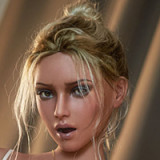 WAXDOLL 新型 170cm #GE123ヘッド リアルメイク付きフルシリコン製 欧米ラブドール  ダッチワイフダッチワイフ