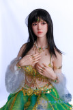 プリンセス姿ラブドール Sanhui Doll 153cm Cカップ #26ヘッド シームレス 顎可動ダッチワイフ