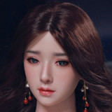 JYDOLL 163cm Ｆカップ 南茜ヘッドフルシリコン製 ラブドール  睫毛と眉毛植毛付きダッチワイフ