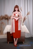 JYDOLL 163cm Ｆカップ 水蜜桃ヘッドフルシリコン製 ラブドール  睫毛と眉毛植毛付きダッチワイフ