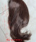 髪の毛植毛付き-ライトブラウン（硬質シリコンヘッドのみ）