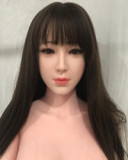 【新発売】Art Doll フルシリコンラブドール 151cm Hカップ Azinaヘッドダッチワイフ