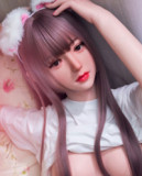 Art Doll フルシリコンラブドール 151cm Hカップ Azinaヘッドダッチワイフ