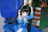 【魔族人形】MOZU DOLL 85cm DQrabbitちゃん ソフトビニール製頭部 TPE製ボディ ラブドール 宣伝画像と同じ制服も付属