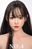 童顔系ラブドール SHEDOLL 可愛い人形 148cm Dカップ 晴天（Qing） 頭部とボディ材質選択可能ダッチワイフ