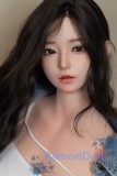 【新作ボディ-165cmリアル皮膚メイク付き】SHEDOLL 165cm Fカップ 江小婉（Xiaowan） 閉じ目ヘッド 等身大ラブドール
