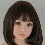 ラブドール WAXDOLL ナチュラル肌 120cm 貧乳 #G34ヘッド ボディリアルメイク付きダッチワイフ