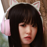 【新型ボディ】WAXDOLL 137cm バスト平 #GD10-1 ヘッド リアルメイク付き シリコン製ラブドール