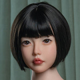 【新型ボディ】WAXDOLL 137cm バスト平 #GD10-1 ヘッド リアルメイク付き シリコン製ラブドール