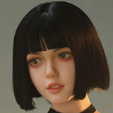 【新型ボディ】WAXDOLL 137cm バスト平 #GD10-1 ヘッド リアルメイク付き シリコン製ラブドール