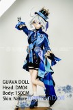 GUAVADOLL ソフビ頭部+TPE材質ボディ 150cm Dカップ DM04芙卡洛斯ヘッド M16ジョイント採用 他社製ヘッドと交換可能