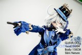 GUAVADOLL ソフビ頭部+TPE材質ボディ 150cm Dカップ DM04芙卡洛斯ヘッド M16ジョイント採用 他社製ヘッドと交換可能