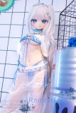 アニメドール WMDOLL 140cm Bカップ ソフビヘッド+シリコン製ボディ Y012ヘッド ボディ材質選択可