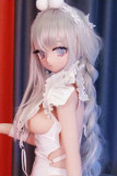 アニメドール WMDOLL 140cm Bカップ ソフビヘッド+シリコン製ボディ Y012ヘッド ボディ材質選択可