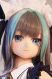 アニメドール WMDOLL 140cm Bカップ ソフビヘッド+シリコン製ボディ Y012ヘッド ボディ材質選択可
