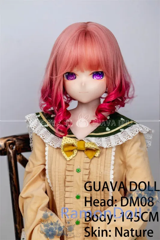 GUAVADOLL ソフビ材質頭部+TPE材質ボディ 145cm Bカップ DM08ヘッド アニメドール ダッチワイフ
