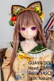 GUAVADOLL ソフビ材質頭部+TPE材質ボディ 145cm Bカップ DM08ヘッド アニメドール ダッチワイフ