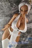 フィギュア人形 Mini Doll 60cm 巨乳 シリコンボディ+ソフビ製ヘッド（圣姨）小麦色の肌 女王コスプレミニドール