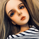 フィギュア人形 Mini Doll 60cm 巨乳 シリコンボディ+ソフビ製ヘッド（圣姨）小麦色の肌 女王コスプレミニドール