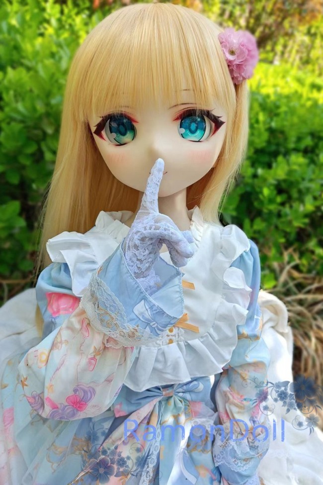 GUAVADOLL ソフビ材質頭部+TPE材質ボディ 136cm貧乳 DM02ヘッド ダッチワイフ