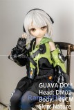 【新作ボディ】GUAVADOLL ソフビ製頭部+TPE材質ボディ 145cm Aカップ DM02ヘッド アニメドール