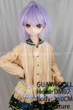 GUAVADOLL ソフビ頭部+TPE材質ボディ 150cm AAカップ DM02ヘッド M16ジョイント採用 他社製ヘッドと交換可能