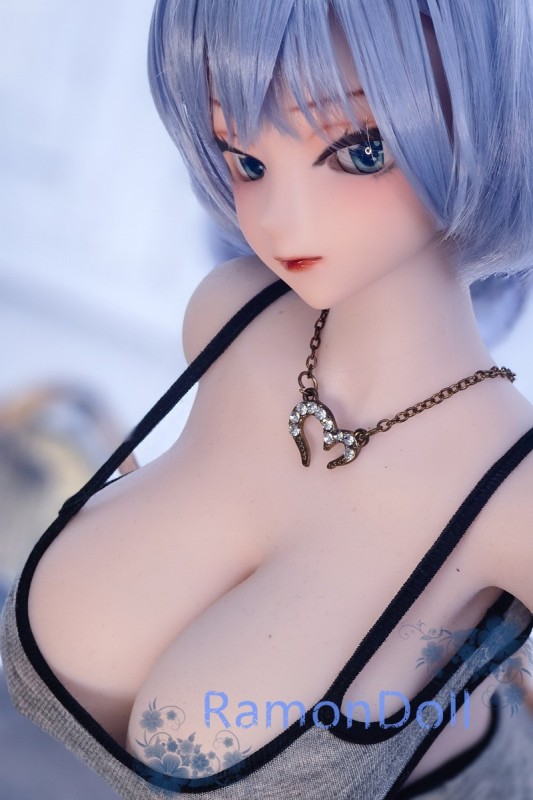 Mini Doll 60cm 巨乳 圣姨ヘッド シリコンボディ+ソフビ製ヘッド フィギュア人形