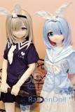 Aotume 135cm AAカップ スリムタイプ #115&116ヘッド TPE材質ボディ リアルドール 二次元人形