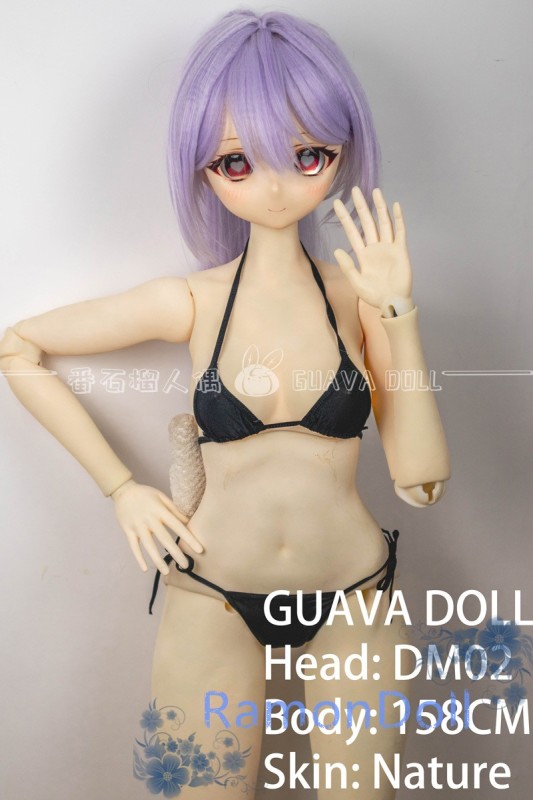 グアバドール GUAVADOLL BJD(球体関節)ボディ+ソフビ製ヘッド 158cm Cカップ DM02ヘッド