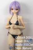 グアバドール GUAVADOLL BJD(球体関節)ボディ+ソフビ製ヘッド 158cm Cカップ DM02ヘッド