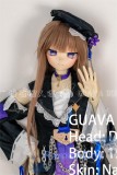 グアバドール GUAVADOLL BJDボディ+ソフビ製ヘッド 158cm Cカップ DM08ヘッド