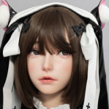 【リアル皮膚メイク体型26.5Kg超軽量版】FUDOLL 160cm Bカップ #37ヘッド 口稼働顎関節付き 美乳人形 フルシリコン製ラブドール