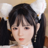 SHEDOLL 激可愛ラブドール 140cm Aカップ 沅沅（Yuanyuan）ヘッドダッチワイフ