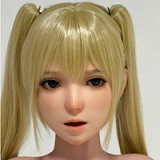 WAXDOLL ロリータ少女 154cm Aカップ #GE43-1ヘッド フルシリコン製ラブドール