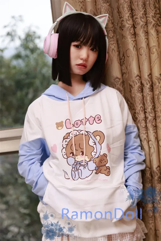 WAXDOLL ロリータ少女 154cm Aカップ #GE43-1ヘッド フルシリコン製ラブドール